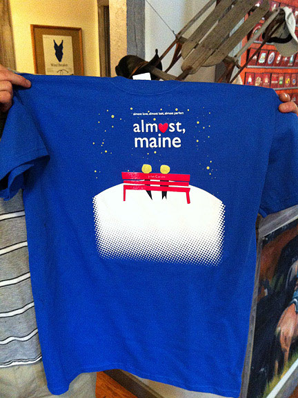 Almost Maine T-Shirts - Play Printing By Creative Bearings