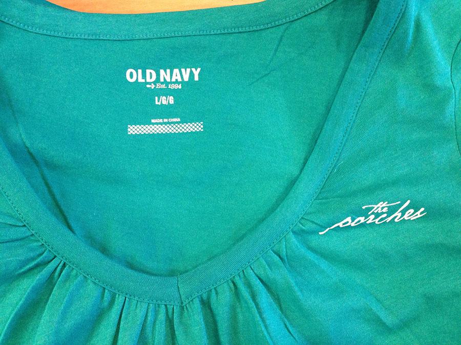 The Porches Specialty T-Shirts - Printed By Creative Bearings